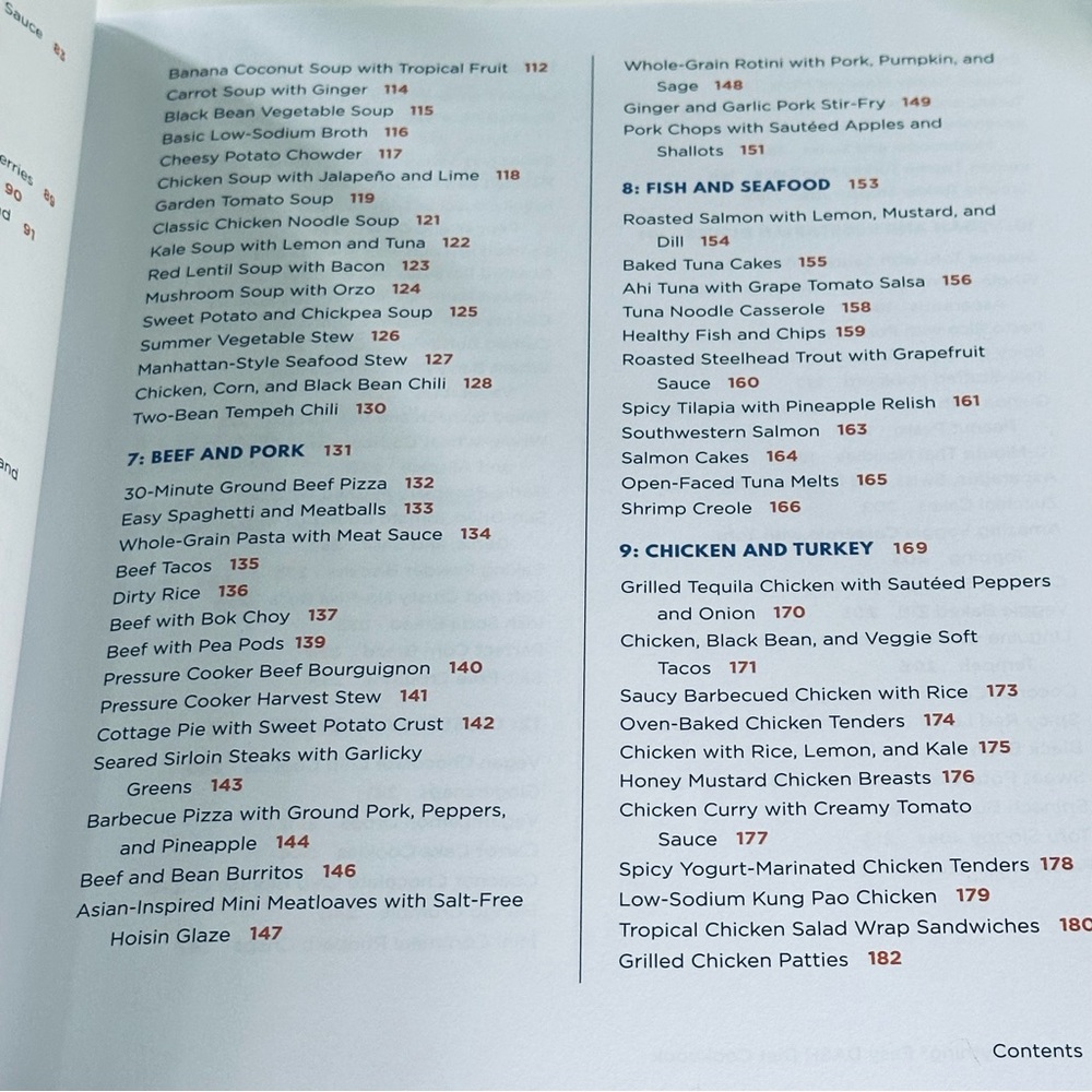 The Everything Easy Dash Diet Cookbook Paperback Recipe Book - Picture 3 of 11